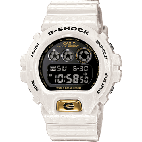 DW-6900CR-7 White Crocodile