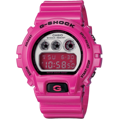 DW-6900CS-4 Pink & Silver