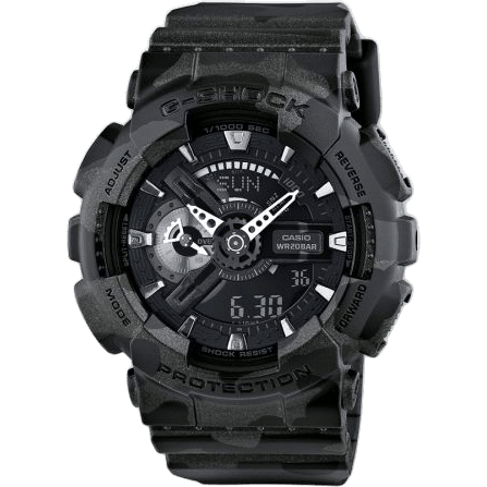 GA-110CM-1A Black Camo