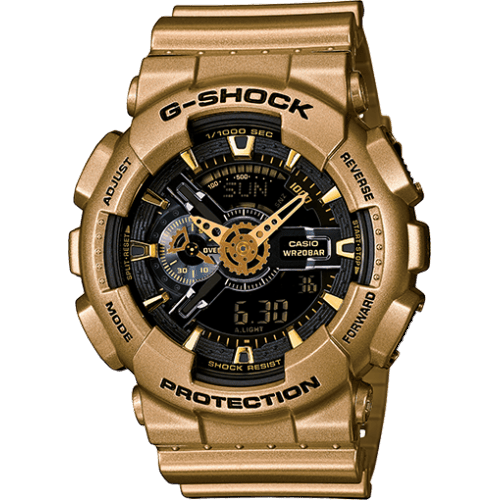 GA-110GD-9B Black x Rose Gold