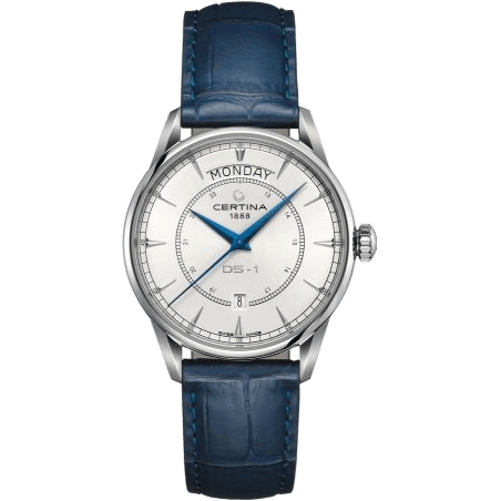 DS-1 Day Date Stainless Steel / Silver