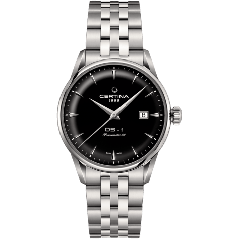 DS-1 Powermatic 80 40 Stainless Steel / Black / Bracelet