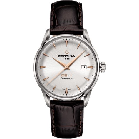 DS-1 Powermatic 80 40 Stainless Steel / Silver / Strap