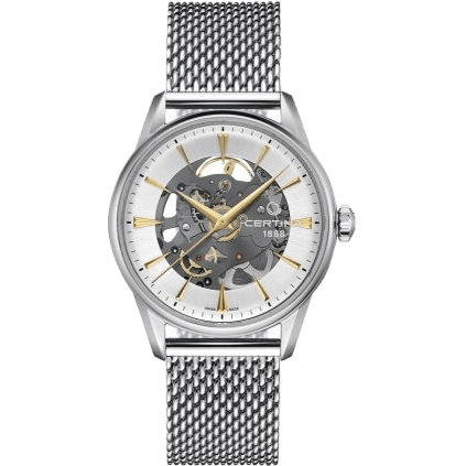 DS-1 Skeleton Stainless Steel / Silver / Mesh