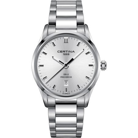 DS-2 Quartz Stainless Steel / Silver / Bracelet