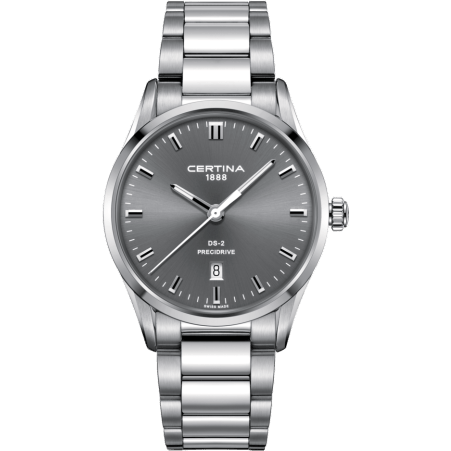 DS-2 Quartz Stainless Steel / Grey / Bracelet