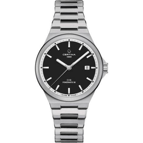 DS-7 Powermatic 80 Stainless Steel / Black / Bracelet