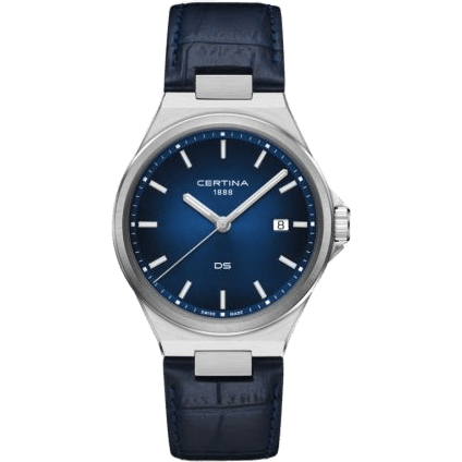DS-7 Quartz Stainless Steel / Blue / Strap