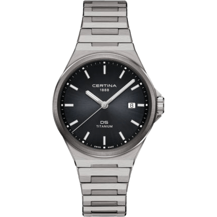 DS-7 Quartz Titanium / Black / Bracelet