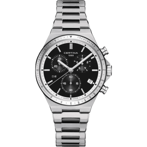 DS-7 Chronograph Stainless Steel / Black / Bracelet