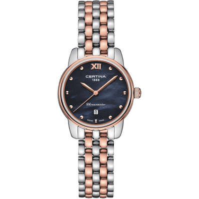 DS-8 Lady Stainless Steel - Rose Gold / Black MOP / Bracelet