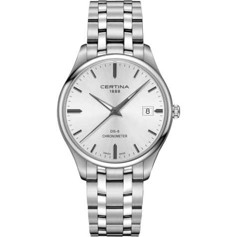 DS-8 Chronometer Stainless Steel / Silver / Bracelet