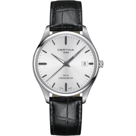 DS-8 Chronometer Stainless Steel / Silver / Strap