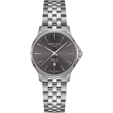 DS-8 Lady Quartz Titanium / Grey / Bracelet