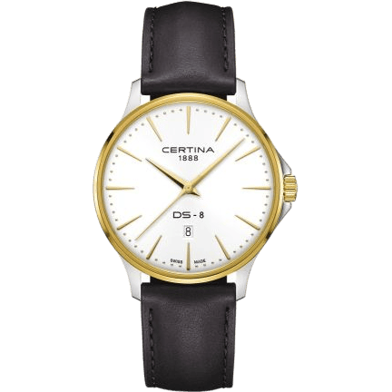 DS-8 Gent Quartz Stainless Steel - Yellow Gold / Silver