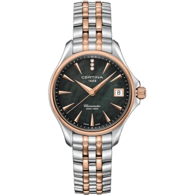 DS Action Diamonds 33.8 Stainless Steel - Rose Gold / Black MOP