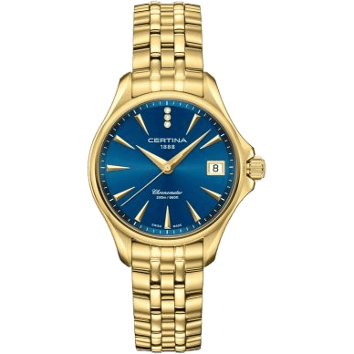 DS Action Diamonds 33.8 Yellow Gold / Blue