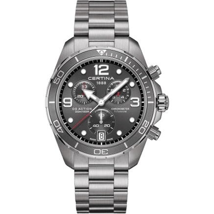 DS Action Chronograph Titanium / Grey / Bracelet