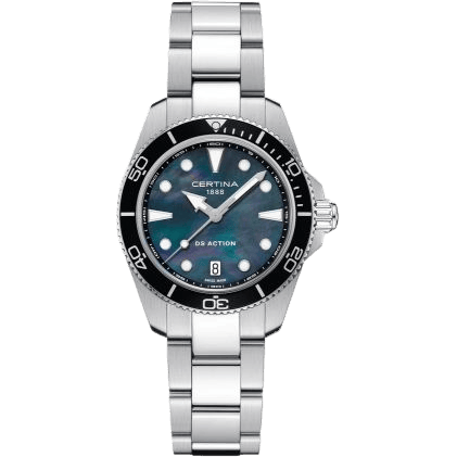 DS Action Quartz 34.5 Stainless Steel / MOP / Bracelet