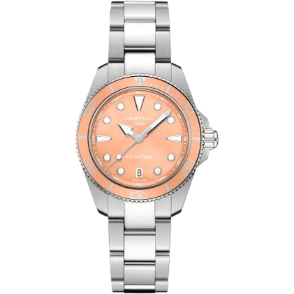 DS Action Quartz 34.5 Stainless Steel / MOP / Bracelet