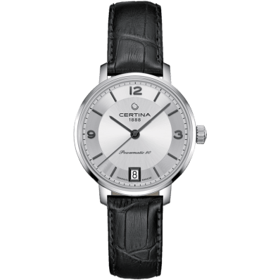 DS Caimano Powermatic 80 Stainless Steel / Silver / Strap