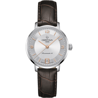 DS Caimano Powermatic 80 Stainless Steel / Silver / Strap
