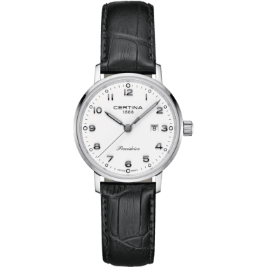 Ds Caimano Lady Stainless Steel / White