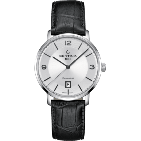 DS Caimano Powermatic 80 Stainless Steel / Silver / Strap