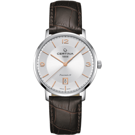 DS Caimano Powermatic 80 Stainless Steel / Silver / Strap