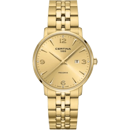 DS Caimano 39 Yellow Gold / Champagne / Bracelet