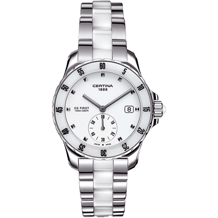 DS First Lady Ceramic White Bracelet