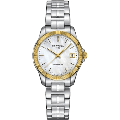 DS Jubile Lady Quartz Stainless Steel - Yellow Gold / MOP / Bracelet