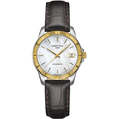 DS Jubile Lady Quartz Stainless Steel - Yellow Gold / MOP