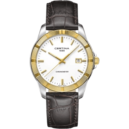 DS Jubile Quartz Stainless Steel - Yellow Gold / White