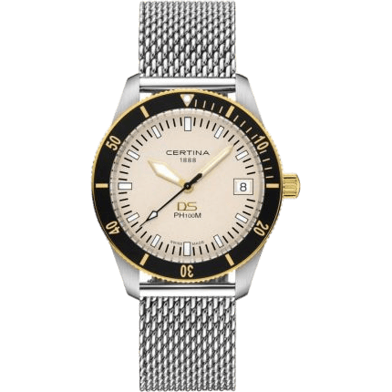 DS PH100M Stainless Steel - Yellow Gold / Silver / Mesh