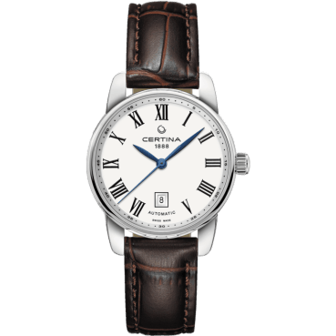 DS Podium Automatic 29 Stainless Steel / White / Strap