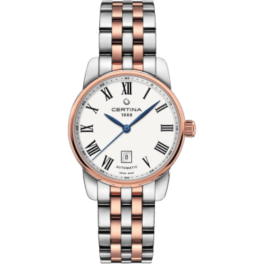 DS Podium Automatic 29 Stainless Steel / Rose Gold PVD / White / Bracelet