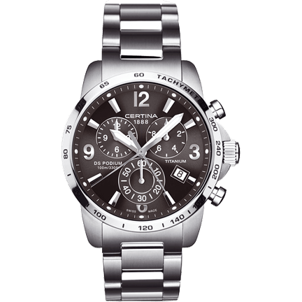 DS Podium Big Size Chrono Titanium