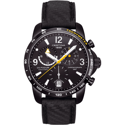 DS Podium Big Size Chrono GMT PVD