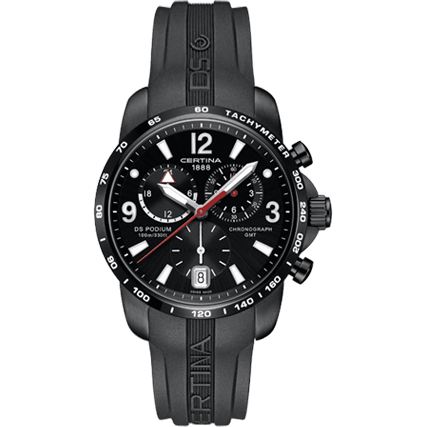 DS Podium Big Size Chrono GMT PVD