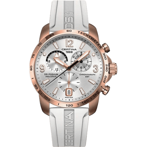 DS Podium Big Size Chrono GMT Aluminium