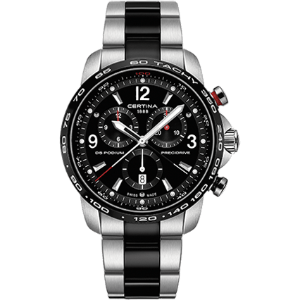 DS Podium Big Size Chrono 1/100 Sec Half PVD