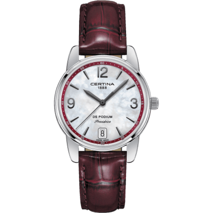 DS Podium 33 Stainless Steel / MOP / Strap
