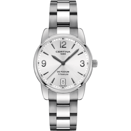 DS Podium 33 Titanium / Silver / Bracelet