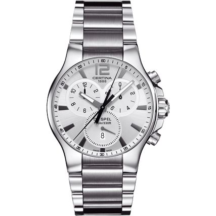 DS Spel Chronograph Silver