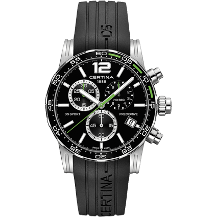 DS Sport Chrono Green Rubber