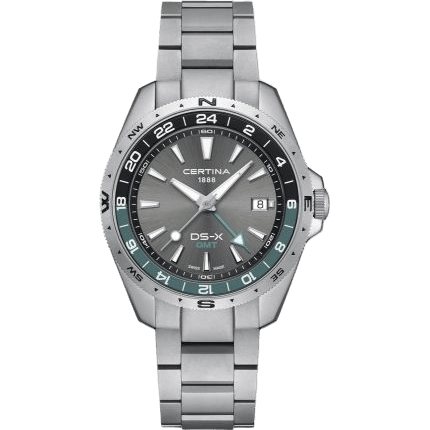DS-X GMT Stainless Steel / Grey / Bracelet