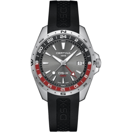 DS-X GMT Stainless Steel / Grey / Rubber