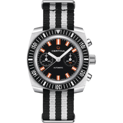 DS Chronograph Automatic 1968 Stainless Steel / Black / NATO