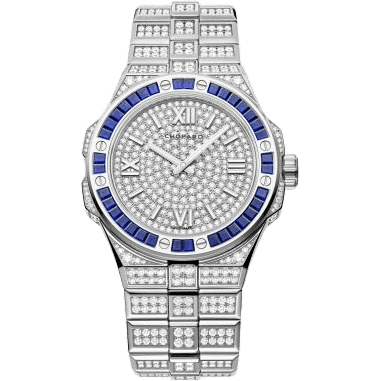 Alpine Eagle Frozen 41 White Gold - Sapphire